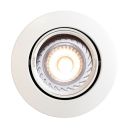 Innfeldur kastari GU10 Mixit Pro hvítur dimmanlegur Ø8,5 cm