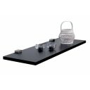 Hilla 1200x400x22 mm Wallmann svört