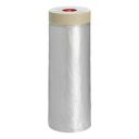 Plastfilma með málningarlímbandi 260cm x 25m Kip