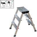Áltrappa 3 þrep Stabilomat 0,65m
