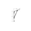 Hilluberi 500x330x30 mm hvítur