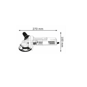 Slípirokkur 125 mm 750W Bosch GWS750-125