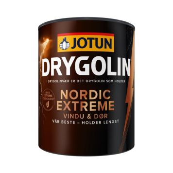 Þekjandi Viðarvörn glugga/hurð Drygolin hvít 680ml Jotun