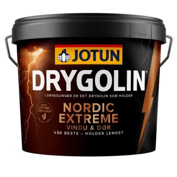 Þekjandi Viðarvörn glugga/hurð Drygolin hvít 2,7L Jotun