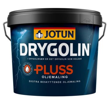 Olíumálning Drygolin Plus hvítur grunnur 2,7L Jotun