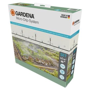 Byrjunarsett Micro-Drip vökvunarkerfi 60m2 Gardena