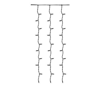 Úti grýlukertasería 100 LED 1x1,5m Chrissline hlýtt ljós