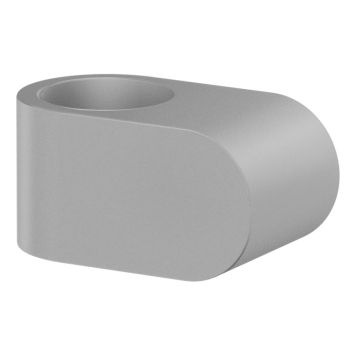 Hurðastoppari á hurðarhún 34x17x20mm Beslagsboden grár