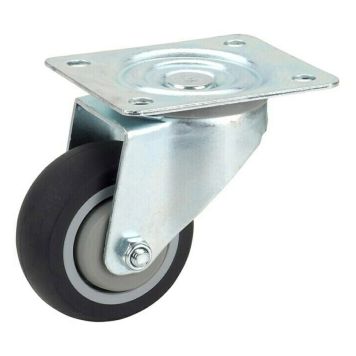 Snúningshjól TPE 107x80mm 100kg