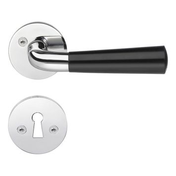 Hurðarhúnn Beslagsboden B875KN svartur