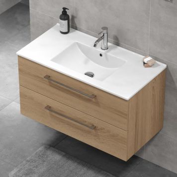 Handlaugarskápur 90cm Riva Camden mött eik