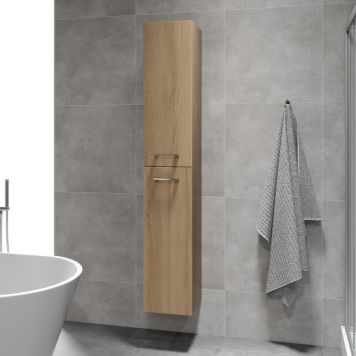 Háskápur 32x186x30cm Camden eik