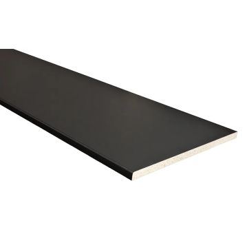 Borðplata 635x4100x28mm Wallmann Pro black slate