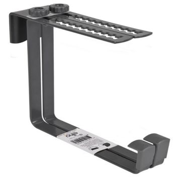 Handriðsfesting fyrir blómapott Elho Barcelona dökkgrá