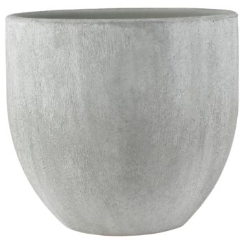 Blómapottur Carrie Ø24x15cm grár