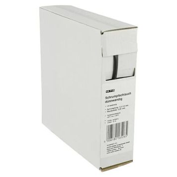 Herpihólkur Ø19mm (verð á m) svartur