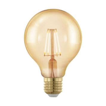 Vintage LED-pera 4W Eglo dimmanleg þv 80 mm 