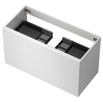 Handlaugarskápur 100cm Skärgårdmatt hvítur