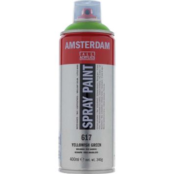 Akrýlsprey 400ml Amsterdam Yellowish Green