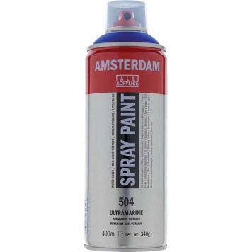 Akrýlsprey 400ml Amsterdam Ultramarine