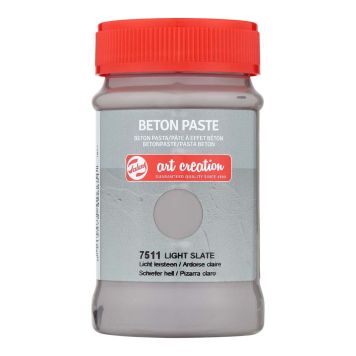 Föndurmálning steypu áferð 100ml Light Slate