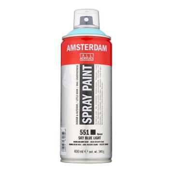 Akrýlsprey 400ml Amsterdam Sky Blue Light