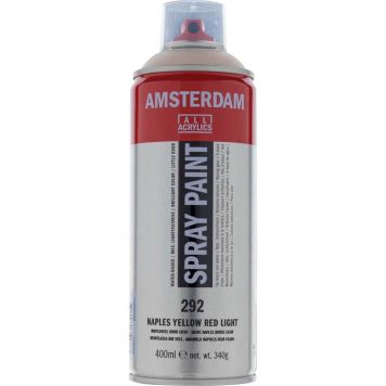 Akrýlsprey 400ml Amsterdam Naples Yellow Red Light