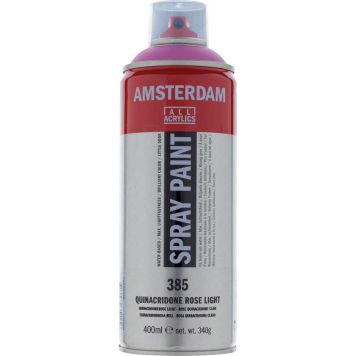 Akrýlsprey 400ml Amsterdam Quinacridone Rose Light