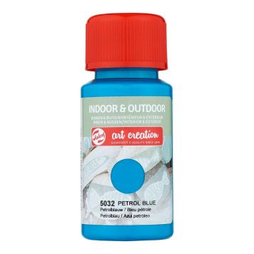 Föndurmálning inni og úti 50ml Petrol Blue