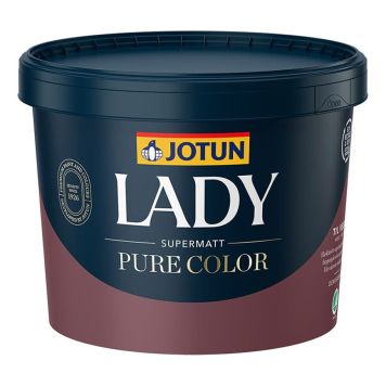 Veggmálning Lady Pure Color hvítur grunnur 9L Jotun