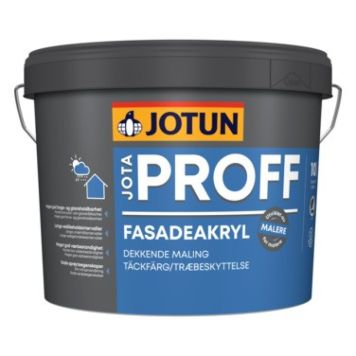 Viðarvörn Jotaproff akrýl oxýðrauður grunnur 9L Jotun