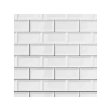 Veggfóður subway tile 67,5x400 cm steinn