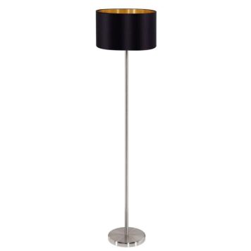 Gólflampi Maserlo 151 cm Eglo svartur/gyltur