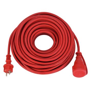 Framlengingarsnúra 3x1,5Q 25 m Rev Ritter rauð