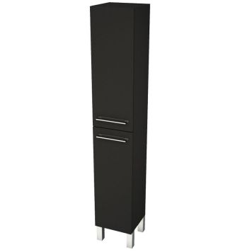 Baðskápur hár 186cm Bath Deluxe Camden Svartur