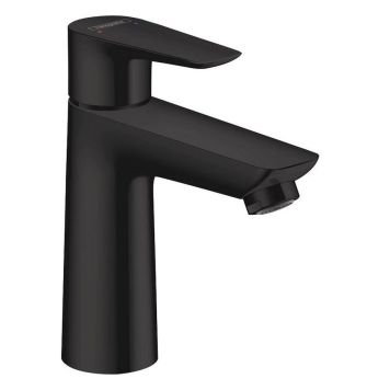 Handlaugartæki Hansgrohe Talis E110 Matt Svart m.botnventil