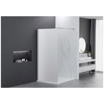 Stutugler 100x190cm frostað gler Bergen