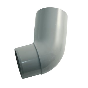 Hné fyrir niðurfall Ø105mm 67° grátt