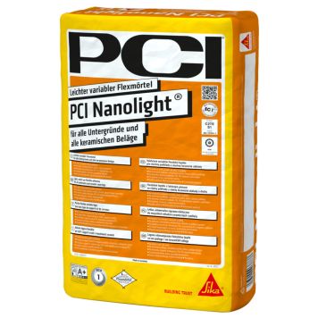 Flísalím inni/úti 15 kg PCI Nanolight
