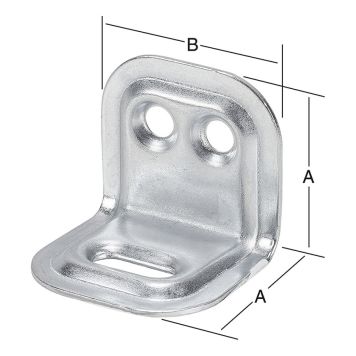 Vinkill 25x30mm 12stk Vormann galv.