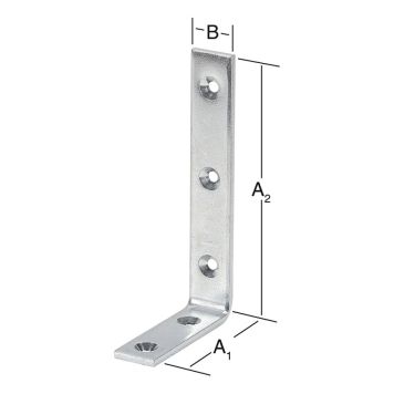 Vinkill 110x150x25x5mm Vormann galv.