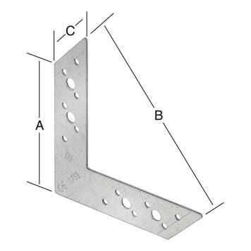 Vinkill 120x83x35mm Vormann galv.