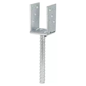 Bjálkaskór stillanlegur 70x70x110mm Vormann galv.