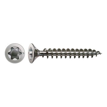 Tréskrúfur TX10 Ø3x20 mm 25 stk Spax A2