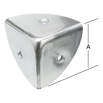 Horn á kassa 45mm Vormann galv.