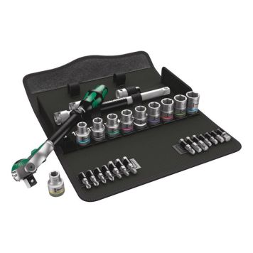 Toppasett 1/2" Wera 28 hlutir