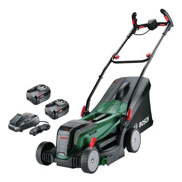 Sláttuvél 2x18V 37 cm Bosch Universal Rotak 37-550