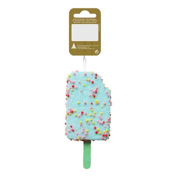 Jólatrésskraut ís 9x5,5 cm blár