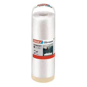 Yfirbreiðsla með límbandi 2,6x17m Tesa Easy Cover Economy