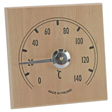 Hitamælir fyrir sánu Saunia viður